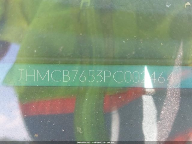 1993 HONDA ACCORD JHMCB7653PC002464 Photo 8