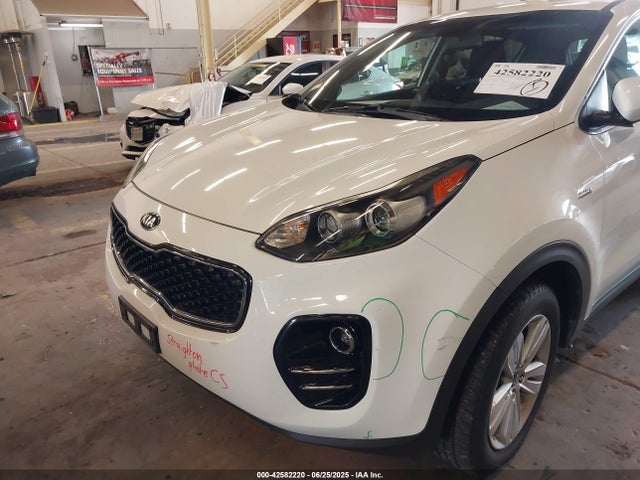 2017 Kia Sportage Lx მანქანა იყიდება აუქციონზე, vin: KNDPMCAC1H7129591, აუქციონის ნომერი: 42582220