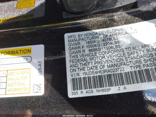 2024 ACURA INTEGRA 19UDE4H63RA023722 Photo 8