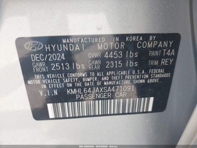 KMHL64JAXSA471091 Hyundai gdi theta iii