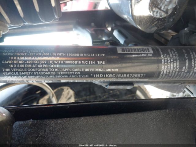 2018 HARLEY-DAVIDSON FLHX 1HD1KBC15JB672557 Photo 9