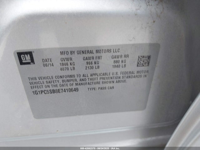 1G1PC5SB8E7410649 Chevrolet LUV