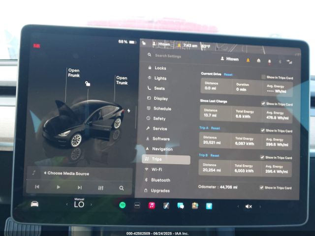 5YJ3E1EB9PF415232 Tesla MODEL 3