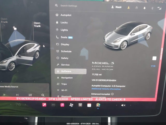 2018 TESLA MODEL 3 5YJ3E1EB2JF054854 Photo 6