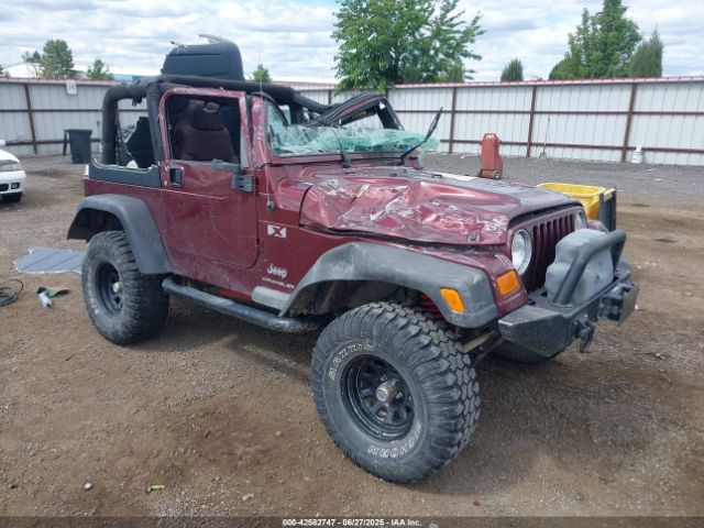 2003 JEEP WRANGLER 1J4FA39S73P349014