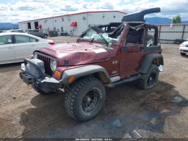 2003 JEEP WRANGLER 1J4FA39S73P349014 Photo 1