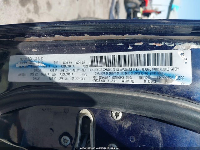 RAM 1500 2016 1C6RR7FM1GS409923 Image 9