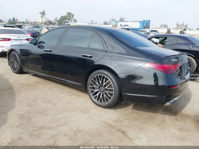 2022 MERCEDES-BENZ S 580 W1K6G7GB1NA133654 Photo 2