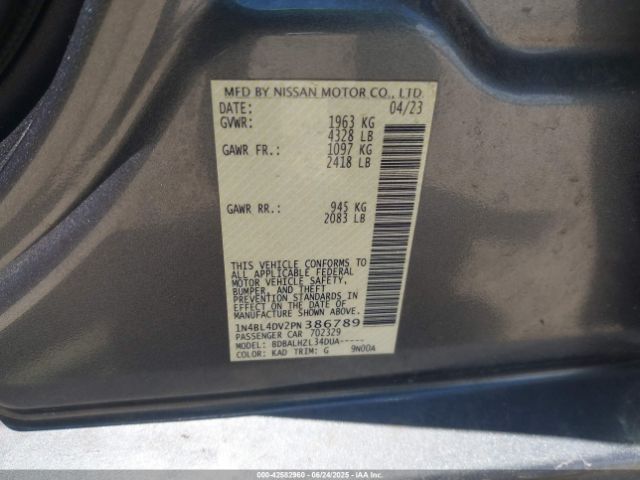 1N4BL4DV2PN386789 Nissan 2023
