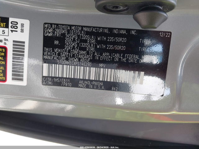 5TDDRKECXPS146290 Toyota a25a-fxs, 5nm