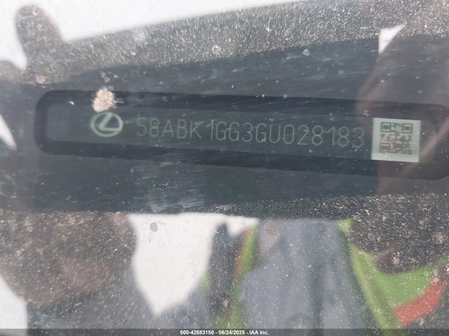 58ABK1GG3GU028183 Lexus 2gr-fe