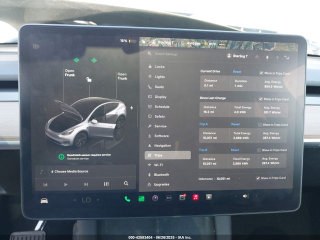 2025 TESLA MODEL Y 7SAYGDEE4SF281303 Photo 6