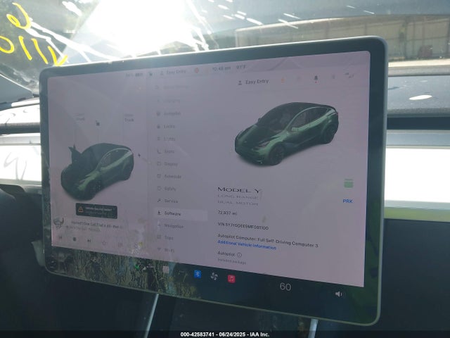 2021 TESLA MODEL Y 5YJYGDEE9MF081100 Photo 6