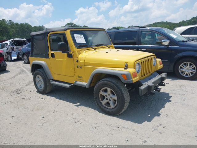 2006 JEEP WRANGLER 1J4FA39S96P702423
