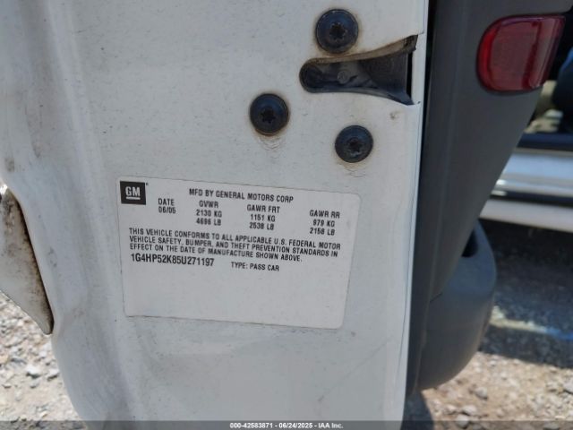 2005 BUICK LESABRE 1G4HP52K85U271197 Photo 8