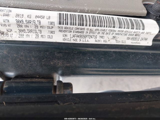 2006 JEEP WRANGLER 1J4FA49S56P724716 Photo 8