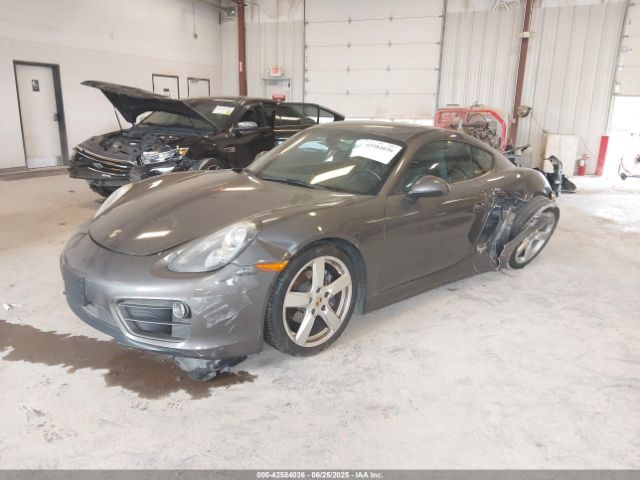 2014 PORSCHE CAYMAN WP0AA2A80EK173031 Photo 1