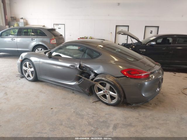 2014 PORSCHE CAYMAN WP0AA2A80EK173031 Photo 2