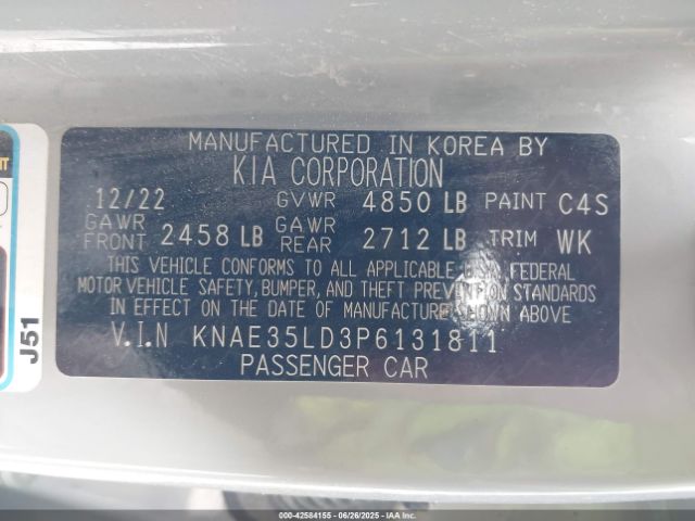 2023 KIA STINGER KNAE35LD3P6131811 Photo 8