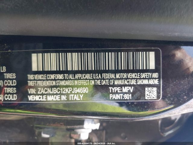 2019 JEEP RENEGADE ZACNJBC12KPJ94690 Photo 8