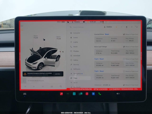 7SAYGDEE4PA056416 Tesla 2023