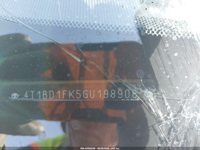 2016 TOYOTA CAMRY HYBRID 4T1BD1FK5GU198908 Photo 8