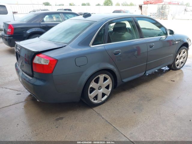 2004 AUDI S4 WAUPL68E34A176224 Photo 3