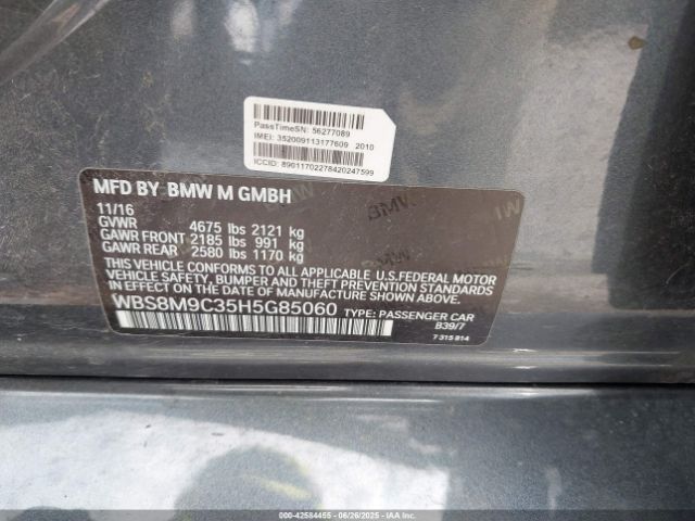 2017 BMW M3 WBS8M9C35H5G85060 Photo 8