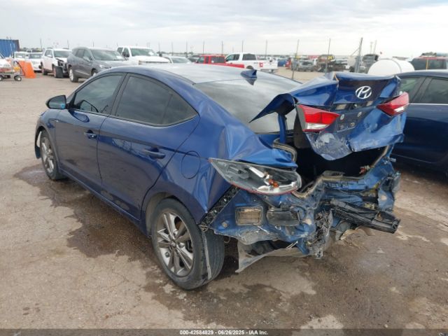 2018 HYUNDAI ELANTRA 5NPD84LF3JH280423 Photo 2