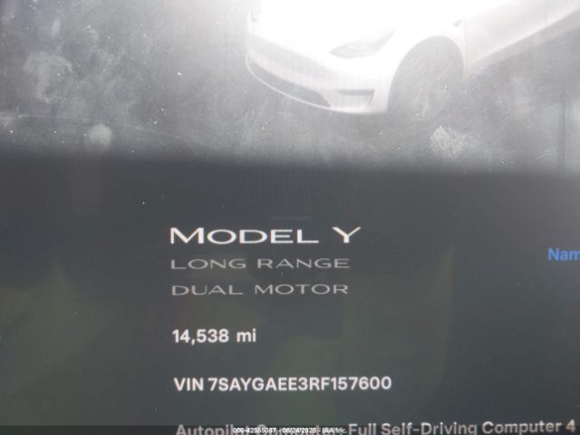 2024 TESLA MODEL Y 7SAYGAEE3RF157600 Photo 6