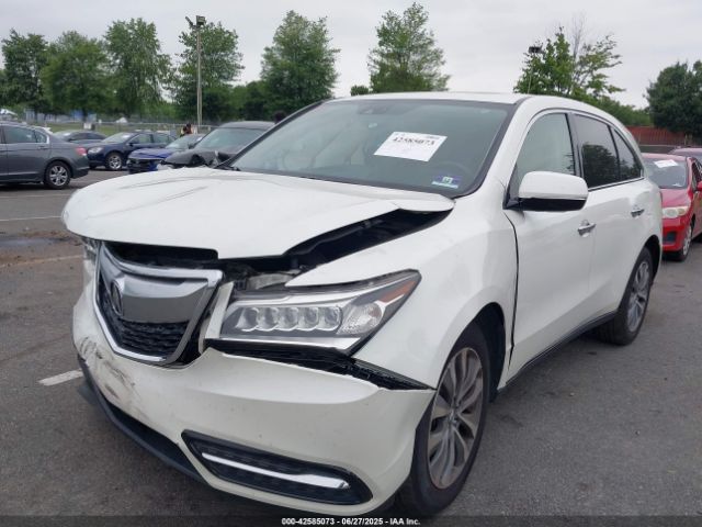 2015 ACURA MDX 5FRYD4H4XFB012140 Photo 1