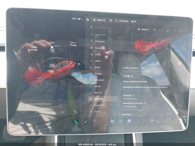 2019 TESLA MODEL 3 5YJ3E1EAXKF413098 Photo 6