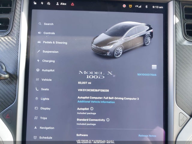 2018 TESLA MODEL X 5YJXCBE29JF129238 Photo 6