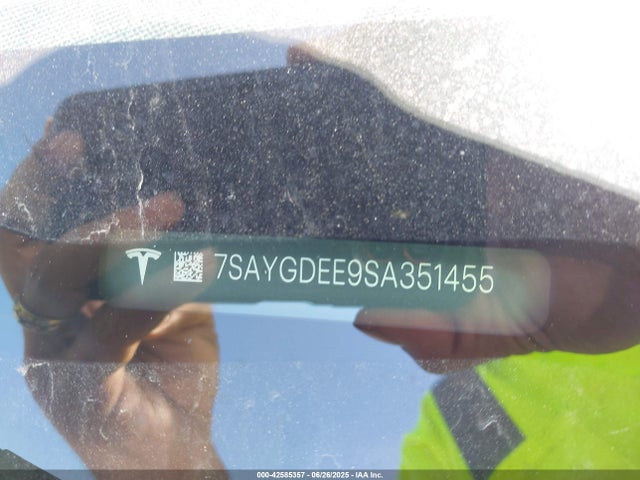 2025 TESLA MODEL Y 7SAYGDEE9SA351455 Photo 8