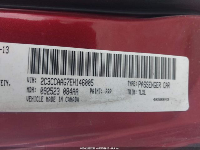2014 CHRYSLER 300 2C3CCAAG7EH146005 Photo 8
