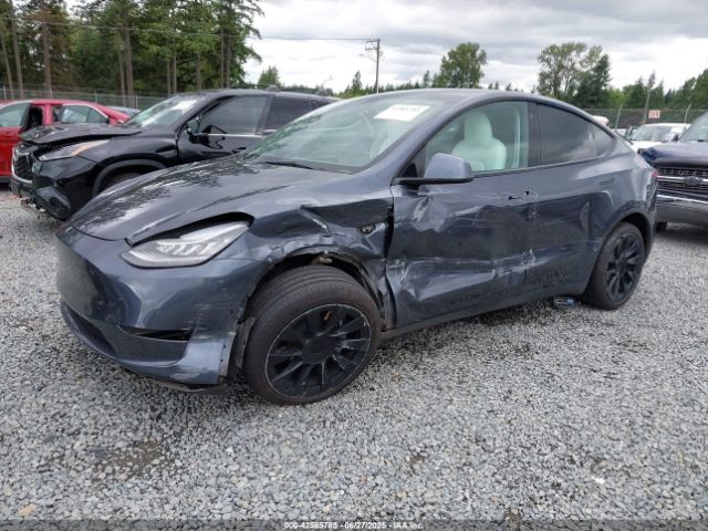 2021 TESLA MODEL Y 5YJYGDEE7MF098042 Photo 1