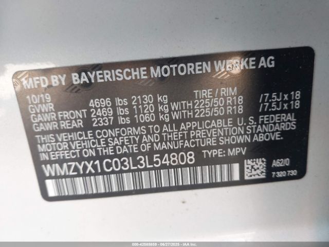 2020 MINI COUNTRYMAN WMZYX1C03L3L54808 Photo 8