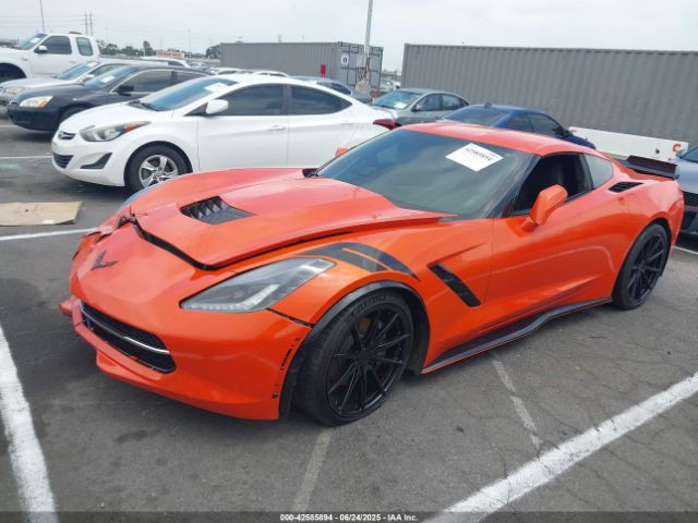 2019 CHEVROLET CORVETTE 1G1YB2D74K5102125 Photo 1