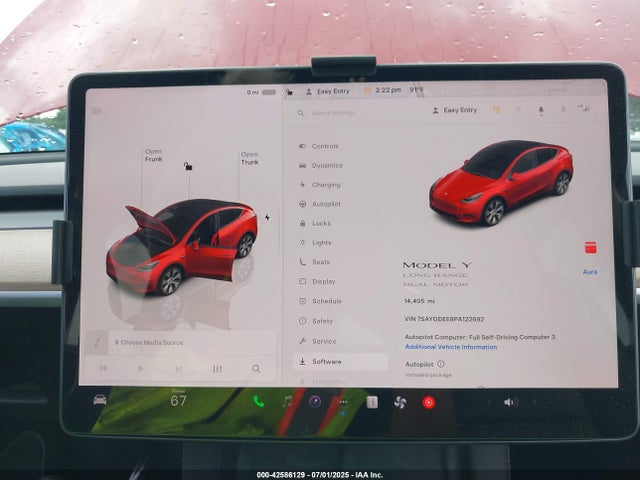 2023 TESLA MODEL Y 7SAYGDEE8PA122692 Photo 6