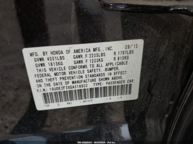 2016 ACURA ILX 19UDE2F3XGA018902 Photo 8