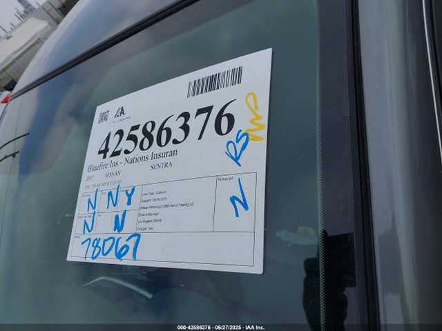 Nissan Sentra 2017 3N1AB7AP1HY211103 Image 12