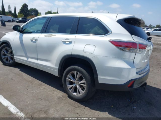 2015 TOYOTA HIGHLANDER 5TDZKRFH3FS096490 Photo 2