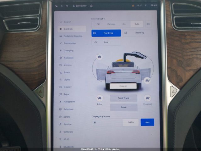 2017 TESLA MODEL X 5YJXCAE27HF043639 Photo 6
