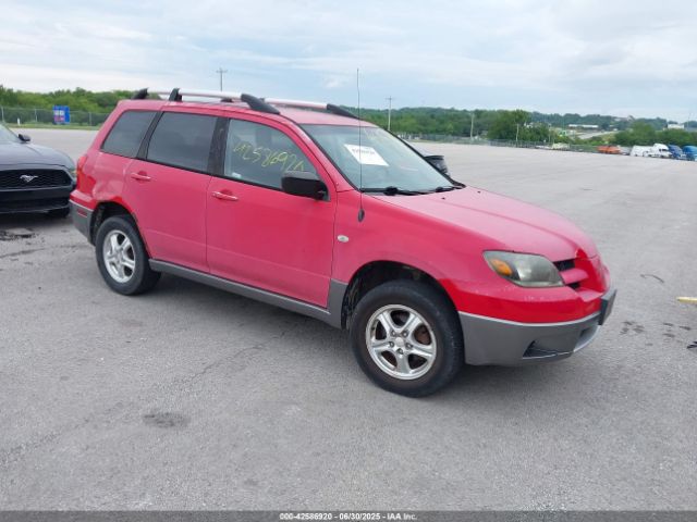 2004 MITSUBISHI OUTLANDER JA4LZ31F14U060725