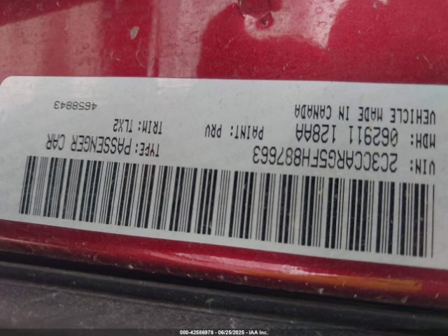 2015 CHRYSLER 300 2C3CCARG5FH887663 Photo 8