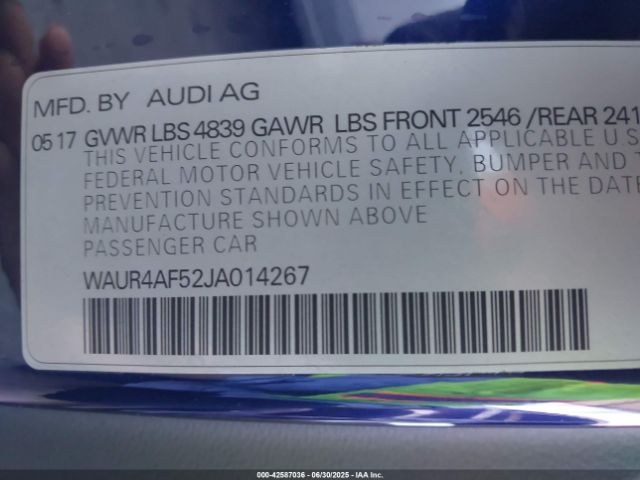 2018 AUDI S5 WAUR4AF52JA014267 Photo 8
