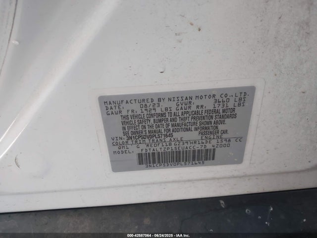 Nissan Kicks 2023 3N1CP5DV0PL571645 Image 9