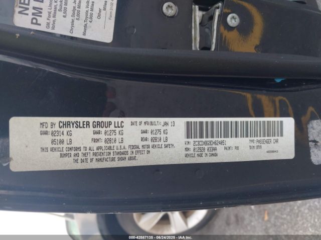 2013 DODGE CHARGER 2C3CDXBG9DH624051 Photo 8