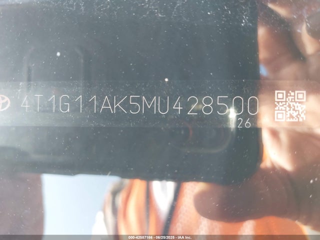 4T1G11AK5MU428500 Toyota a25a-fks