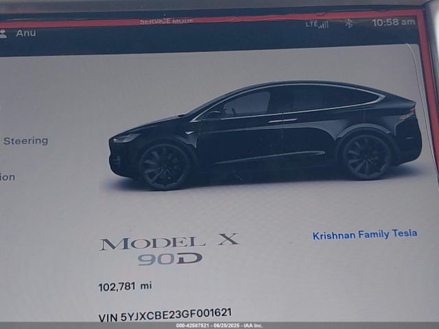 2016 TESLA MODEL X 5YJXCBE23GF001621 Photo 6